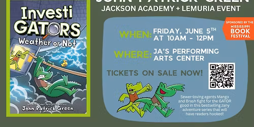 John Patrick Green Event with Lemuria + Jackson Academy