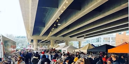 Fremont Bridge Market Opening Day 2025