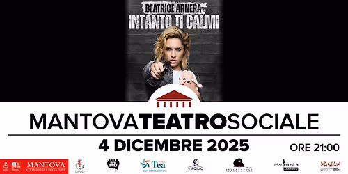 Beatrice Arnera "Intanto ti calmi" @ Mantova, Teatro Sociale - 4 dicembre 2025