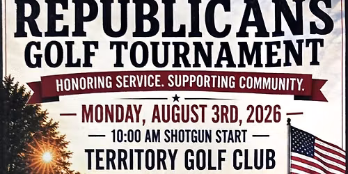 Senate District 14 Republican Golf Fundraiser 