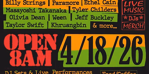 Record Store Day 2026 at Seasick Records