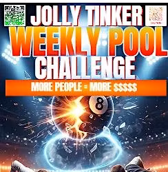 Jolly Tinker Weekly Pool Tournament Challenge