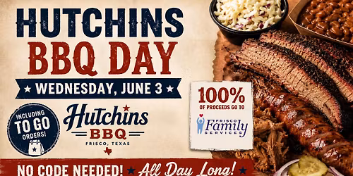 Hutchins BBQ Day - June 3