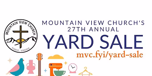 The 27th Annual Yard Sale