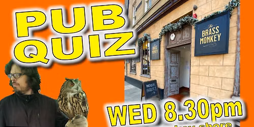 Dr Paul Quiz at Brass Shore, Wednesdays