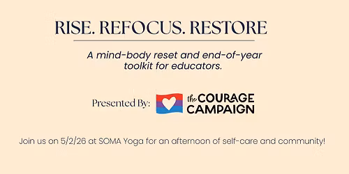 Rise. Refocus. Restore.