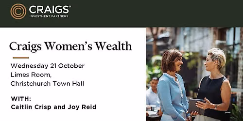 Craigs Women's Wealth  |  Your story  |  Christchurch