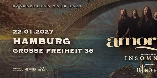 AMORPHIS - Borderland Tour 2027 w\/ Insomnium & Unto Others | Hamburg