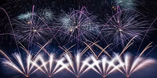 Regis Manor Fireworks Display