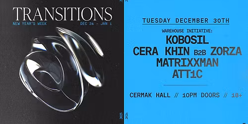 TRANSITIONS: Kobosil at Cermak Hall