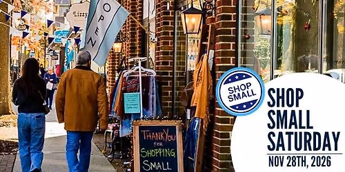 Shop Small Saturday