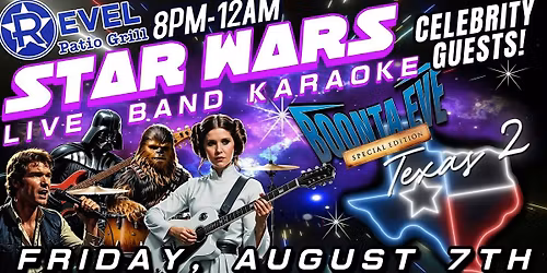 Boonta Eve with Star Wars Live Band Karaoke at The Revel! (Ticketed Event)
