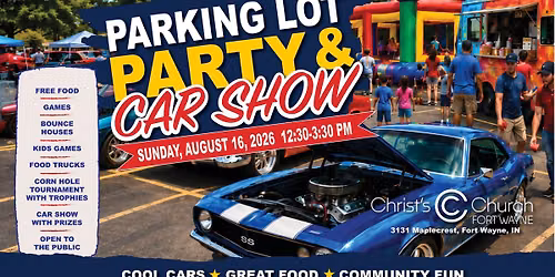Parking Lot Party & Car Show