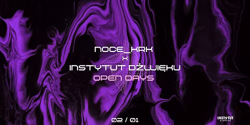 INSTYTUT D\u0179WI\u0118KU OPEN DAYS x NOCE_KRK tax free