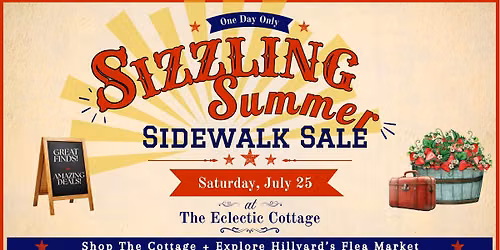 Sizzling Summer Sidewalk Sale