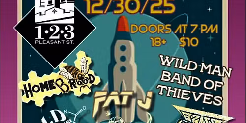 SPACE BASH 3 !! NEW YEARS PRE PARTY !!! at 123 Pleasant Street Morgantown WV