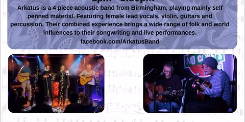 Arkatus and Shy Face Troubadour Duo at the Library of Birmingham