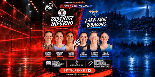 NSL Match District Inferno vs Lake Erie Beacons