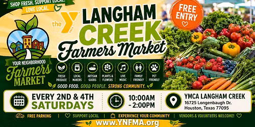 \ud83c\udf45YMCA LANGHAM CREEK FARMERS MARKET