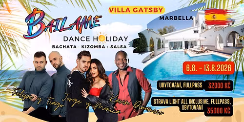 Dance holiday in Marbella - Spain vol.2 (bachata, kizomba, salsa)