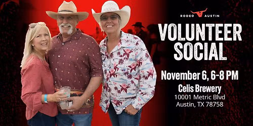 Rodeo Austin Volunteer Social