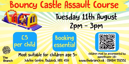 Bouncy Castle Assault Course