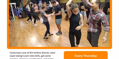 West coast swing classes at Tacoma Dance Studios