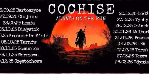 Cochise \/\/ \u0141\u00f3d\u017a \/\/ Przechowalnia \/\/20.12.2025