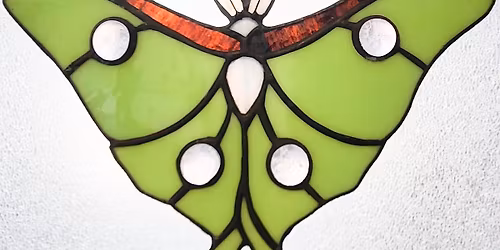 Leaded Glass Class: Luna Moth