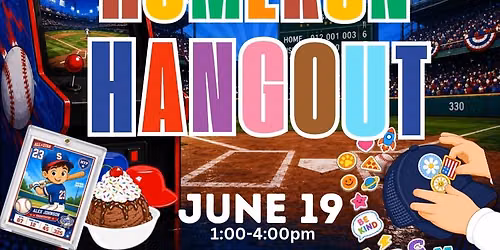\u26be\ud83c\udf66 Home Run Hangout at Superheroes Ice Cream\ud83c\udf66\u26be