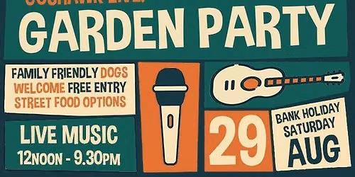 Goshawk Garden Party - August Bank Holiday