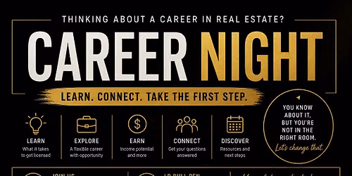 Real Estate Career Night: Learn How to Get Licensed & Start Your Real Estat