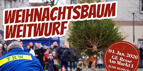 Weihnachtsbaum Weitwurf Resse (Neujahr)