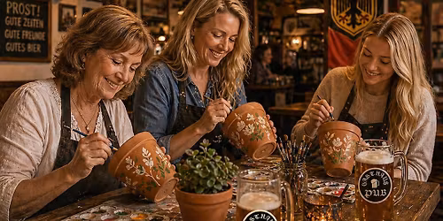 Sip & Paint Your Potted Plant Event