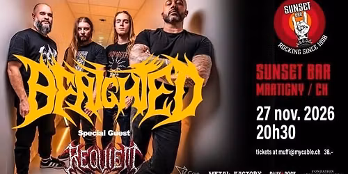 Benighted\/Requiem@Sunset (SOLD OUT !)