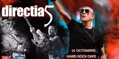 Concert Directia 5 la Hard Rock Cafe