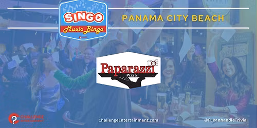 Weekly Singo Music Bingo at Paparazzi Pizza - Panama City Beach