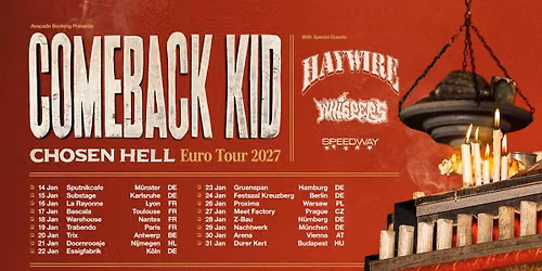 COMEBACK KID | Karlsruhe 