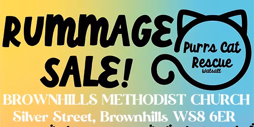 Purrs Rummage Sale