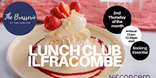 Lunch Club Ilfracombe at The Carlton Hotel