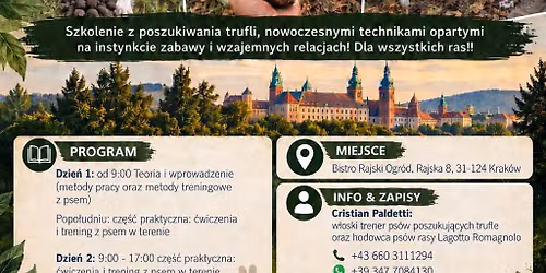 Warsztaty z tropienia trufli w Polsce 