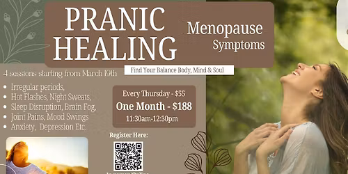Pranic Healing for menopause symptoms