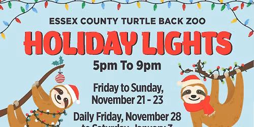 Turtle Back Zoo 2025 Holiday Light Show\n\n