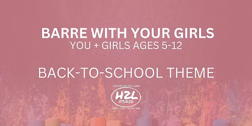 Barre with your Girls: \u270f\ufe0f School Spirit Sweat