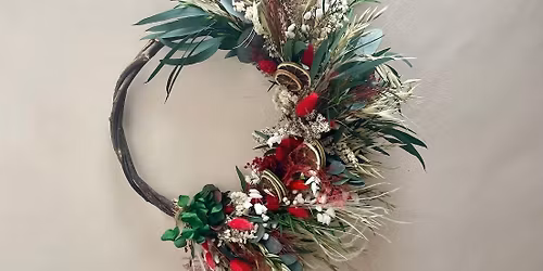 Luxury Dried & Preserved Christmas Wreath