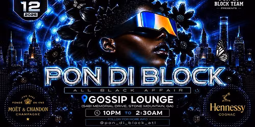 Pon Di Block (All Black Affair)