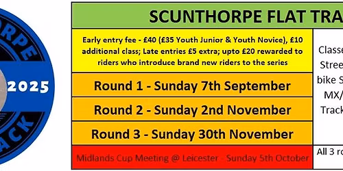Scunthorpe Flat Track Autumn Trophy Round 1