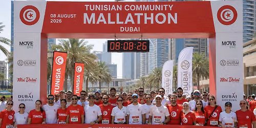 Tunisian Community Mallathon in Dubai 