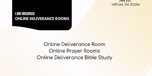 IAUC Online Deliverance, Prayer and Prophecy Room (New York Virtual)