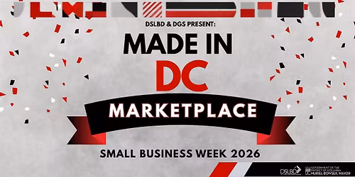 Made in DC Market \u2013 Shop Local Day